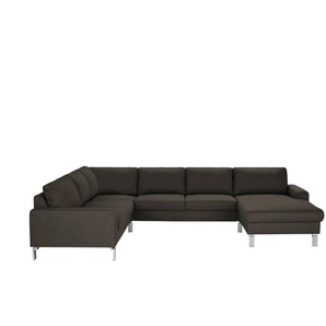 Max Schelling Wohnlandschaft Maximum 2.0 - braun - Materialmix - 333 cm - 86 cm - cm 253,0 | Möbel Kraft