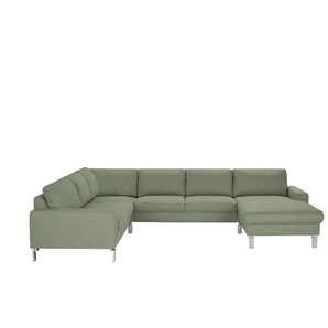 Max Schelling Wohnlandschaft Maximum 2.0 - grün - Materialmix - 333 cm - 86 cm - cm 253,0 | Möbel Kraft