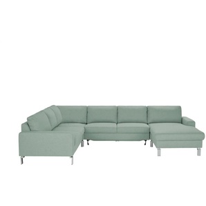 Max Schelling Wohnlandschaft Maximum 2.0 - grün - Materialmix - 333 cm - 86 cm - cm 253,0 | Möbel Kraft