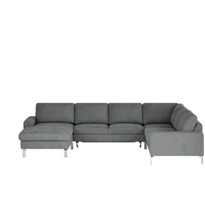 Max Schelling Wohnlandschaft  Maximum ¦ grau ¦ Maße (cm): B: 333 H: 86 T: 253.0