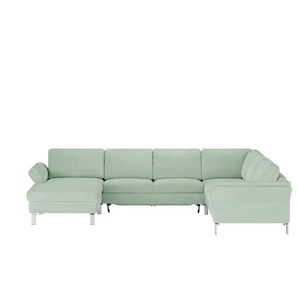 Max Schelling Wohnlandschaft  Maximum ¦ grün ¦ Maße (cm): B: 335 H: 86 T: 255.0