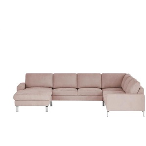 Max Schelling Wohnlandschaft  Maximum ¦ rosa/pink ¦ Maße (cm): B: 333 H: 86 T: 253.0