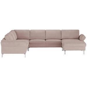 Max Schelling Wohnlandschaft Maximum ¦ rosa/pink ¦ Maße (cm): B: 335 H: 86 T: 255.0