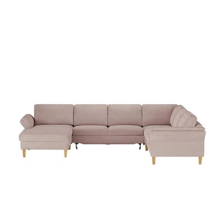 Max Schelling Wohnlandschaft Maximum - rosa/pink - Materialmix - 323 cm - 86 cm - cm 255,0 | Möbel Kraft