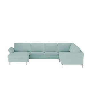 Max Schelling Wohnlandschaft Maximum - türkis/petrol - Materialmix - 237 - 86 cm - cm 191,0 | Möbel Kraft