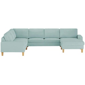 Max Schelling Wohnlandschaft Maximum - türkis/petrol - Materialmix - 237 - 86 cm - cm 191,0 | Möbel Kraft