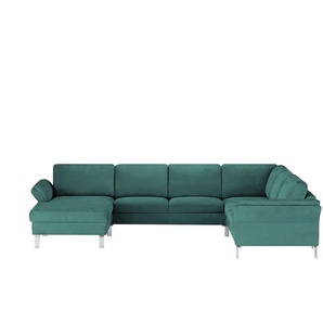 Max Schelling Wohnlandschaft Maximum - türkis/petrol - Materialmix - 237 - 86 cm - cm 191,0 | Möbel Kraft