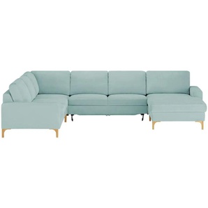 Max Schelling Wohnlandschaft Maximum - türkis/petrol - Materialmix - 237 - 86 cm - cm 191,0 | Möbel Kraft