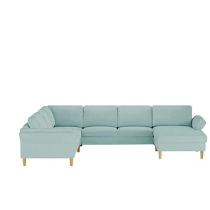 Max Schelling Wohnlandschaft Maximum - türkis/petrol - Materialmix - 237 - 86 cm - cm 191,0 | Möbel Kraft