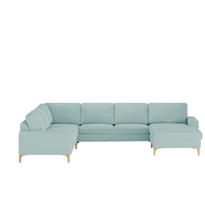 Max Schelling Wohnlandschaft Maximum - türkis/petrol - Materialmix - 333 cm - 86 cm - cm 253,0 | Möbel Kraft