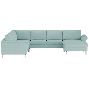 Max Schelling Wohnlandschaft Maximum - türkis/petrol - Materialmix - 335 cm - 86 cm - cm 255,0 | Möbel Kraft