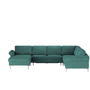 Max Schelling Wohnlandschaft Maximum - türkis/petrol - Materialmix - 323 cm - 86 cm - cm 255,0 | Möbel Kraft