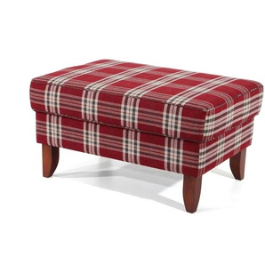 Max Winzer Big-Hocker Verita - rot - Materialmix - 86 cm - 49 cm | Möbel Kraft