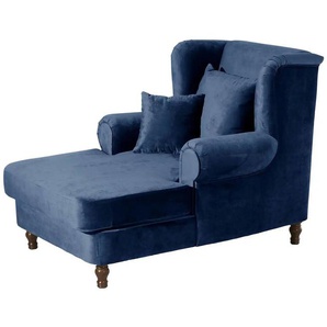 Max Winzer Big-Sessel  Mareille ¦ blau ¦ Maße (cm): B: 103 H: 103