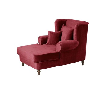 Max Winzer Big-Sessel Mareille - rot - Materialmix - 103 cm - 103 cm | Möbel Kraft