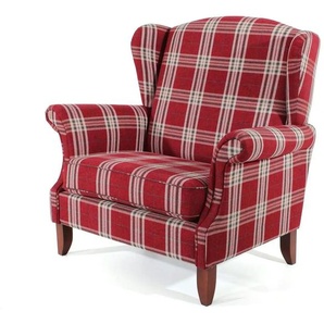 Max Winzer Big-Sessel Verita - rot - Materialmix - 114 cm - 108 cm | Möbel Kraft
