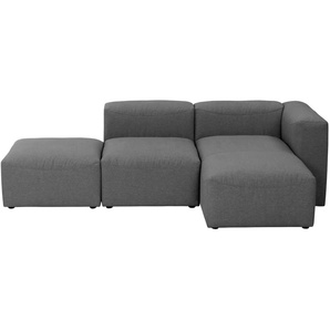 Max Winzer Ecksofa  Lena ¦ schwarz ¦ Maße (cm): B: 250 H: 73