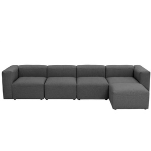 Max Winzer Ecksofa  Lena ¦ schwarz ¦ Maße (cm): B: 350 H: 73