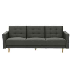 Max Winzer Einzelsofa  Jasmin ¦ schwarz ¦ Maße (cm): B: 224 H: 81