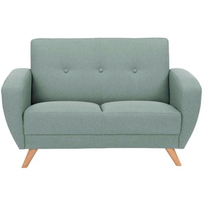 Max Winzer Einzelsofa Jerry - türkis/petrol - Materialmix - 136 cm - 85 cm | Möbel Kraft