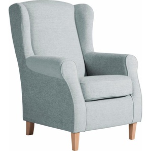 Ohrensessel MAX WINZER Luke Sessel Gr. Chenille 24020, B/H/T: 77 cm x 103 cm x 86 cm, grau Ohrensessel mit Kederverarbeitung