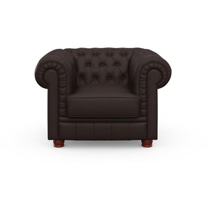 Max Winzer® Chesterfield-Sessel Kent, Sessel mit edler Knopfheftung, Breite 110 cm