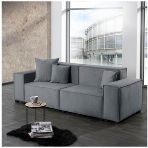 Max Winzer® Wohnlandschaft MOVE, Set, Sofa-Set 01 aus 6 Sitz-Elementen, inklusive 3 Zierkissen, kombinierbar
