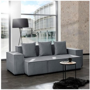Max Winzer® Wohnlandschaft MOVE, Set, Sofa-Set 02 aus 8 Sitz-Elementen, inklusive 3 Zierkissen, kombinierbar
