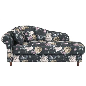Max Winzer Recamiere Evelyn - schwarz - Materialmix - 188 cm - 84 cm | Möbel Kraft