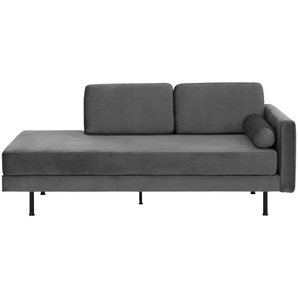 Max Winzer Recamiere  Ivo ¦ schwarz ¦ Maße (cm): B: 190 H: 81