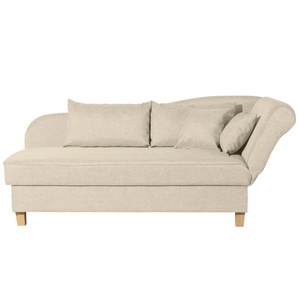 Max Winzer Recamiere Selma - beige - Materialmix - 200 cm - 82 cm | Möbel Kraft