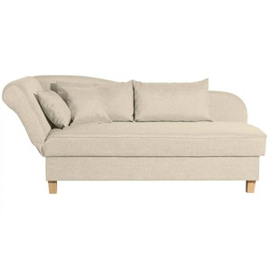 Max Winzer Recamiere Selma - beige - Materialmix - 200 cm - 82 cm | Möbel Kraft