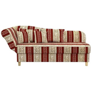 Max Winzer Recamiere Selma - rot - Materialmix - 190 cm - 82 cm | Möbel Kraft