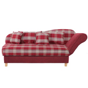 Max Winzer Recamiere Selma - rot - Materialmix - 200 cm - 82 cm | Möbel Kraft