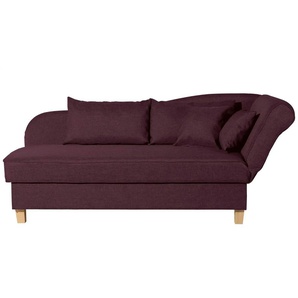 Max Winzer Recamiere Selma - rot - Materialmix - 200 cm - 82 cm | Möbel Kraft