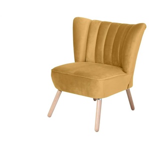 Max Winzer Sessel  Alessandro ¦ gelb ¦ Maße (cm): B: 70 H: 80