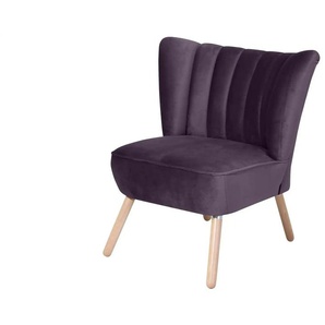 Max Winzer Sessel  Alessandro ¦ lila/violett ¦ Maße (cm): B: 70 H: 80