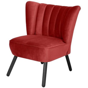 Max Winzer Sessel  Alessandro ¦ rot ¦ Maße (cm): B: 70 H: 80