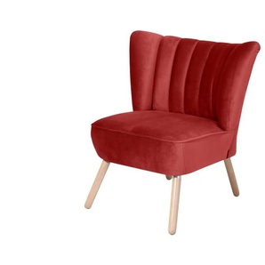 Max Winzer Sessel  Alessandro ¦ rot ¦ Maße (cm): B: 70 H: 80