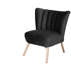 Max Winzer Sessel  Alessandro ¦ schwarz ¦ Maße (cm): B: 70 H: 80