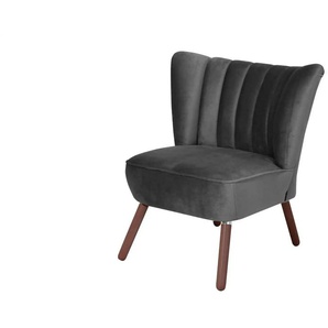 Max Winzer Sessel Alessandro - schwarz - Materialmix - 70 cm - 80 cm | Möbel Kraft