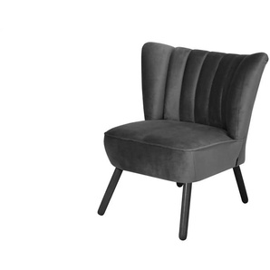 Max Winzer Sessel Alessandro - schwarz - Materialmix - 70 cm - 80 cm | Möbel Kraft