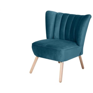 Max Winzer Sessel  Alessandro ¦ türkis/petrol ¦ Maße (cm): B: 70 H: 80