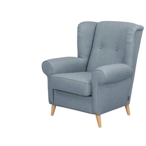 Max Winzer Sessel  Anton ¦ blau ¦ Maße (cm): B: 88 H: 99