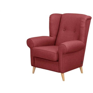 Max Winzer Sessel Anton - rot - Materialmix - 88 cm - 99 cm | Möbel Kraft