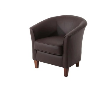 Max Winzer Sessel Livia - braun - Materialmix - 70 cm - 74 cm | Möbel Kraft