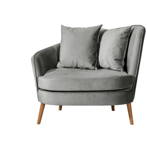 Max Winzer Sessel Miranda - grau - Materialmix - 106 cm - 88 cm | Möbel Kraft