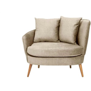 Max Winzer Sessel Miranda - kupfer - Materialmix - 106 cm - 88 cm | Möbel Kraft