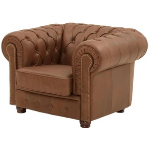 Max Winzer Sessel  Norwin ¦ braun ¦ Maße (cm): B: 110 H: 74
