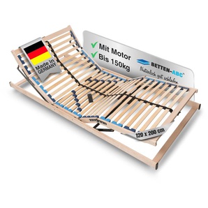 Max1 Elektro – Elektrischer Lattenrost mit Kopf- &amp; Fußteilverstellung und Funkfernbedienung